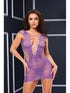 CORSET FRONT LACE MINI DRESS